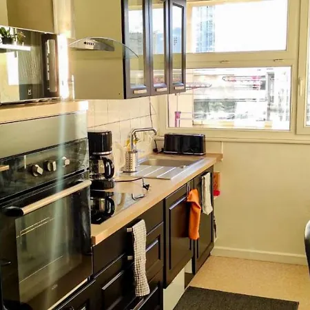 Apartment Stade De France Free Parking Wifi Villeneuve-la-Garenne